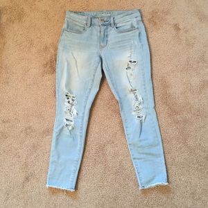American Eagle Super Stretch Cropped Jeggings