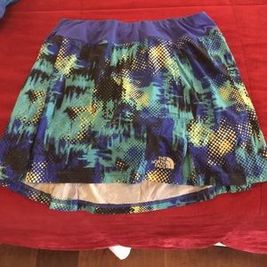 North face running skort