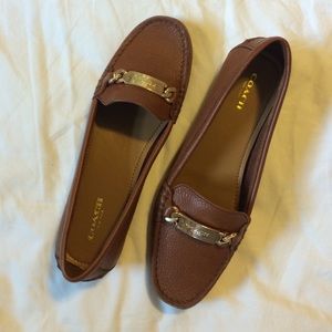 Coach loafer flats