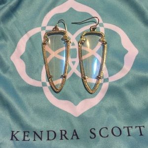 Kendra Scott clear iridescent Skylars