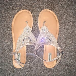 Not Rated Glam Crochet Sandals