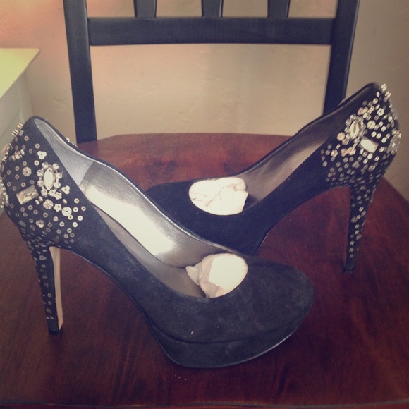 Nine West black Stiletto Heals