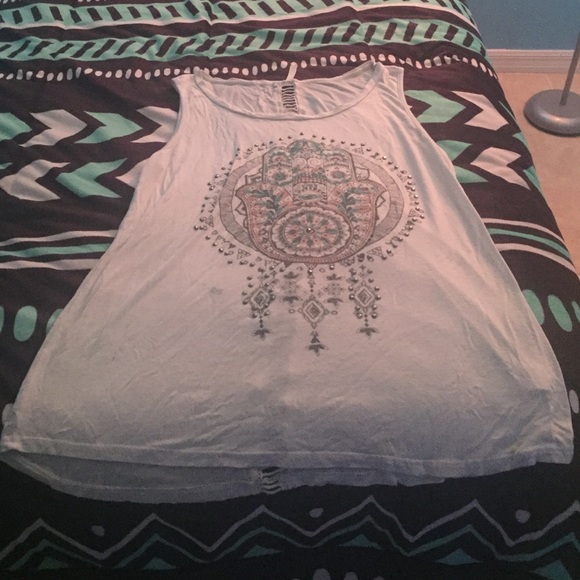 medium juniors peace shirt top