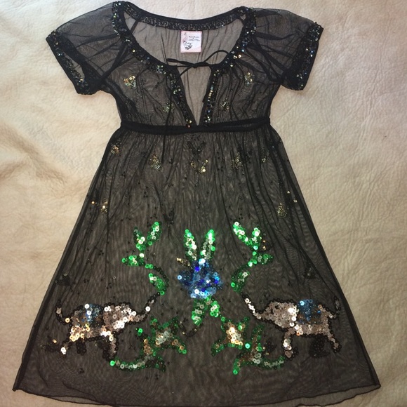 Sequined Free People Dress