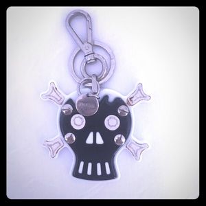 Prada skull keychain
