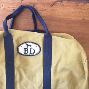 Black Dog Duffle Bag