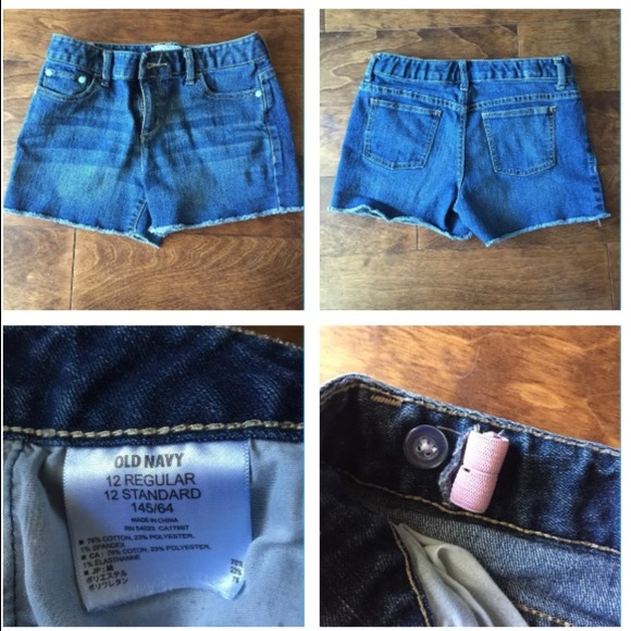 Old navy girl shorts bundle size 12 (2 shorts)
