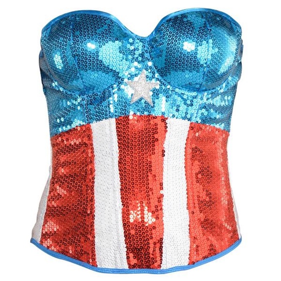 Marvel Other - Captain America Corset