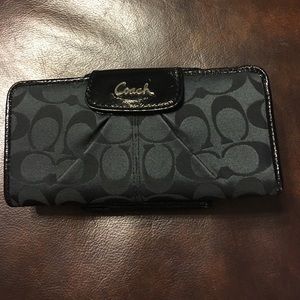 Authentic BLK COACH Wallet