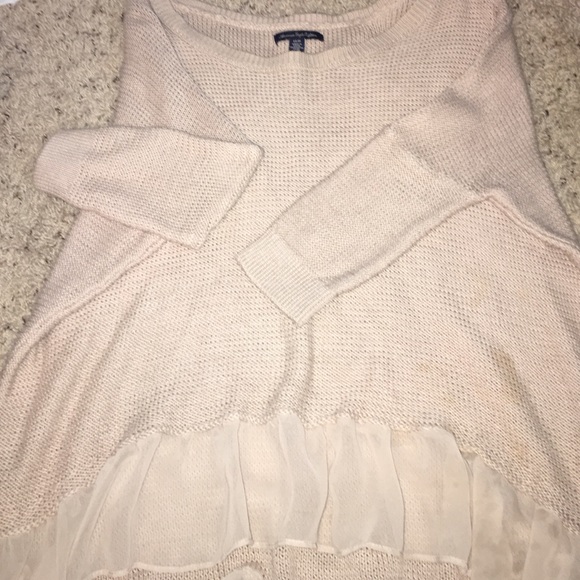 American Eagle hi-low sweater - Picture 1 of 3