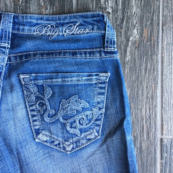 Big star light wash denim