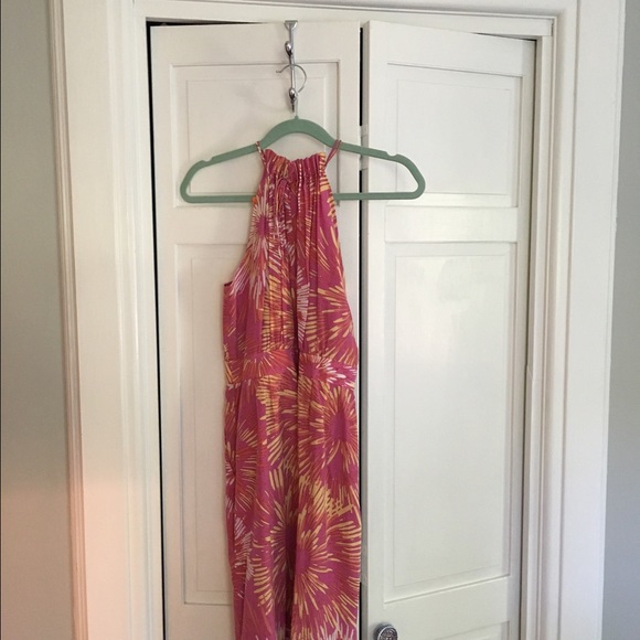 Cynthia Steffe silk halter cocktail dress - Picture 3 of 4