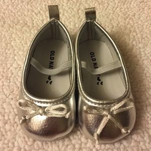 Silver Baby Dress Shoes