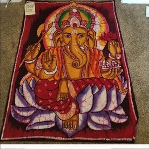Ganesh & Lakshmi Tapestry