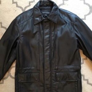 NWOT Men's London Fog Leather Jacket