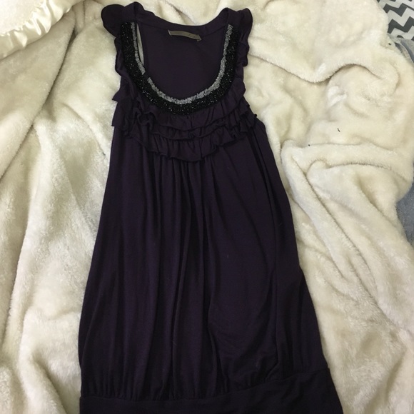 Deep purple fancy tank top from Lush