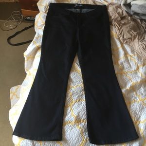Source of Wisdom dark navy jeans