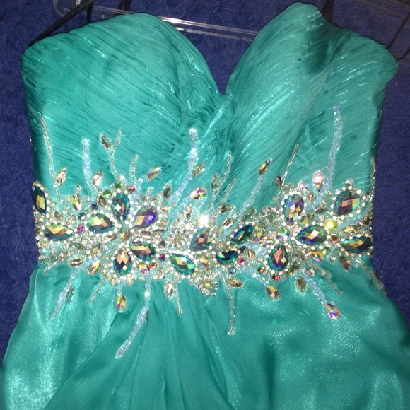 Turquoise Alyce Paris Prom/Homecoming Dress