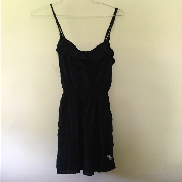 Abercrombie kids navy blue dress