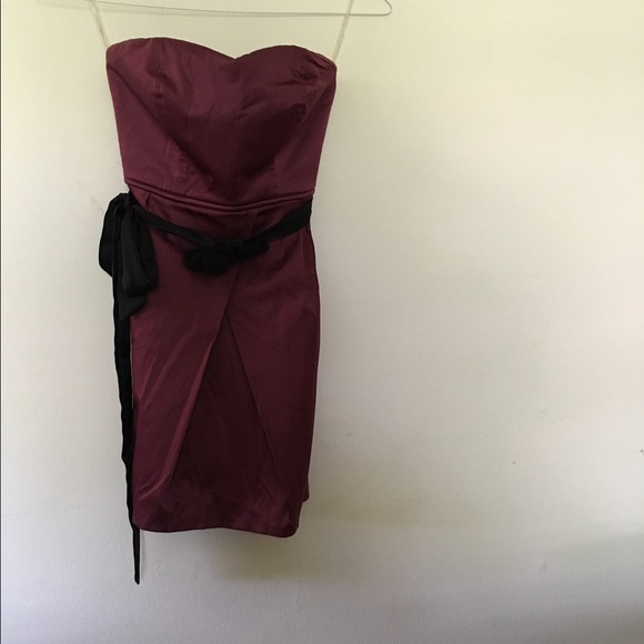 Strapless dress