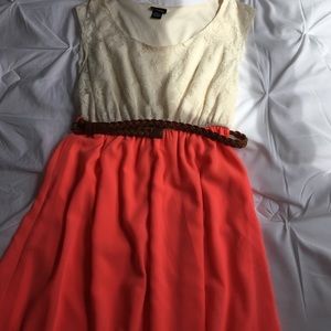 Rue 21 coral dress