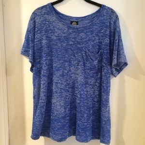 Bobeau Super-Lightweight Semi-Sheer Top