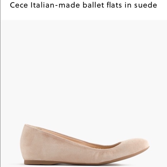 J.Crew Light Gray Flats