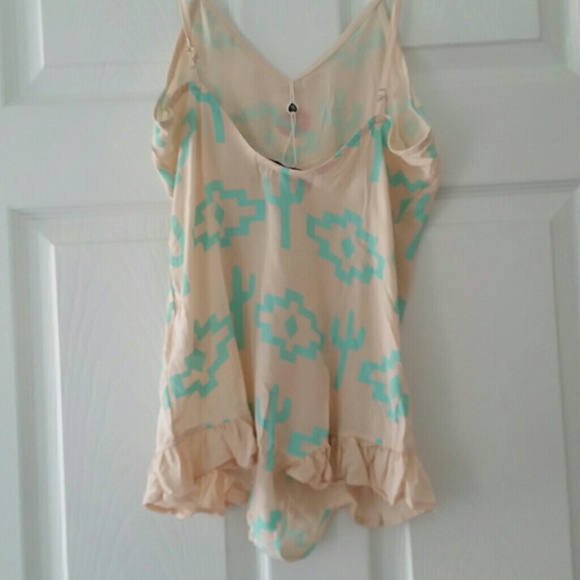 Wildfox Southwest Romper XSmall$109 NWT - Picture 3 of 4