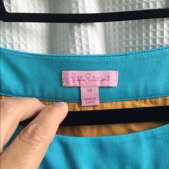 Lilly Pulitzer Jacqueline Embroidered Sea Breeze - Picture 3 of 4