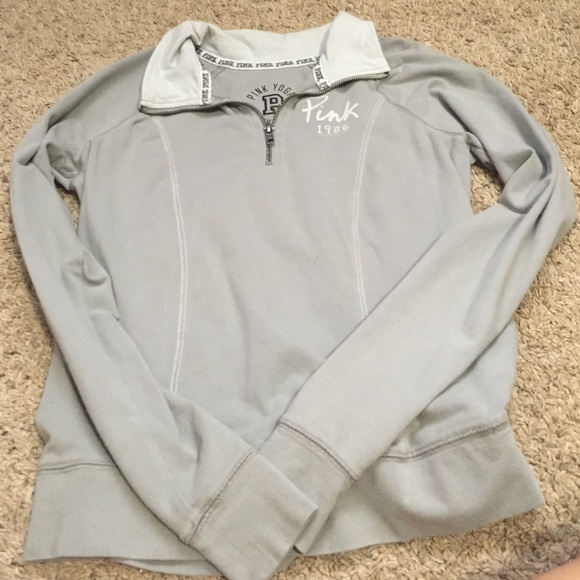 Pink half zip up