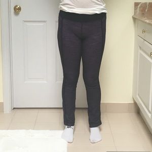 Lululemon Purple and Black Leggings