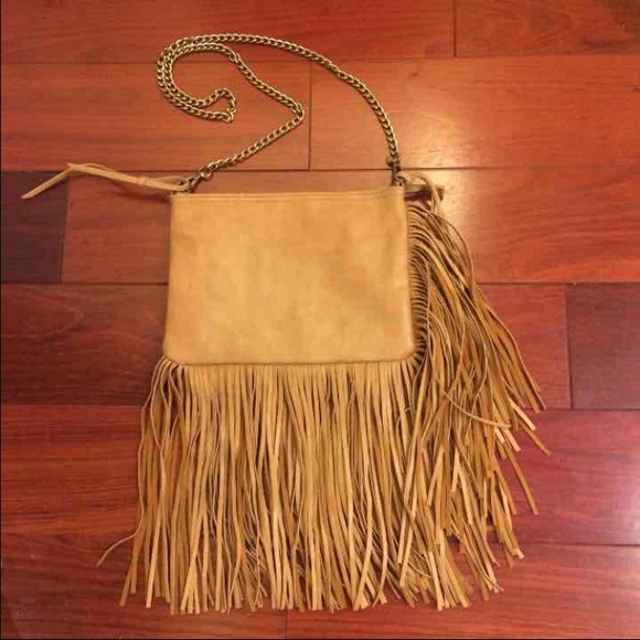 Carlos Fringe Crossbody Boho Bag Purse