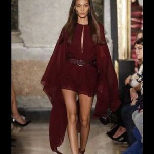 🚩SOLD🚩 EMILIO PUCCI DÉCOLLETÉ SILK ROMPER sz 6