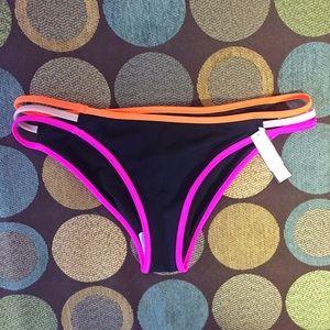 Black VS Strappy Bikini Bottom