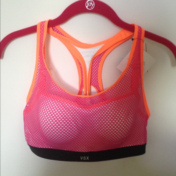 victoria secret mesh sports bra