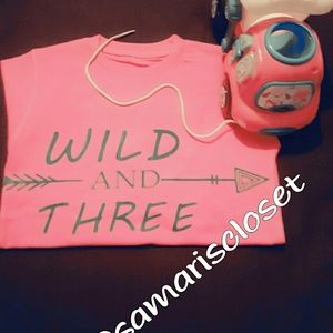 Wild and Three tee