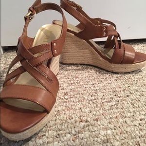 Tan wedges