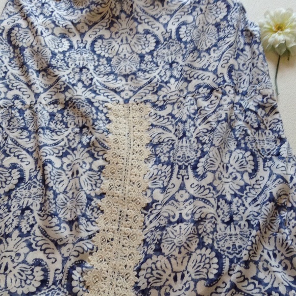 NWT Altar'd State navy and white shift dress - Picture 2 of 4