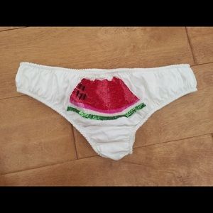 Lolli Swim Sequin Melon Slice Bikini Bottom