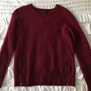 J. Crew Burgundy Sweater