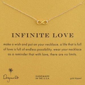 Gold Dipped Infinite Love Necklace