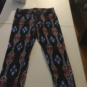 Cute red white and blue jeans