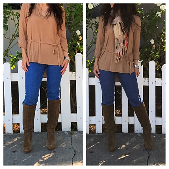 Chic woven tunic LAST ONE SALE - Picture 2 of 4