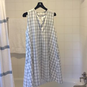 Madewell Windowpane Dress