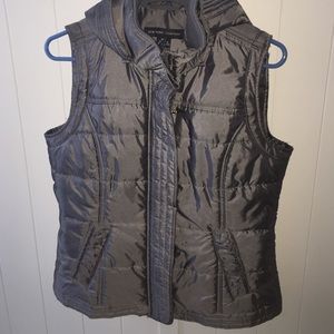 gray vest