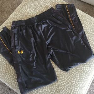 Men's Under Armour Snap Basketball Pants {Sz L}