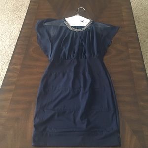 Navy blue dress