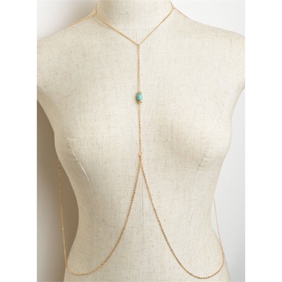 Stone & Gem Body Chain - Picture 1 of 3