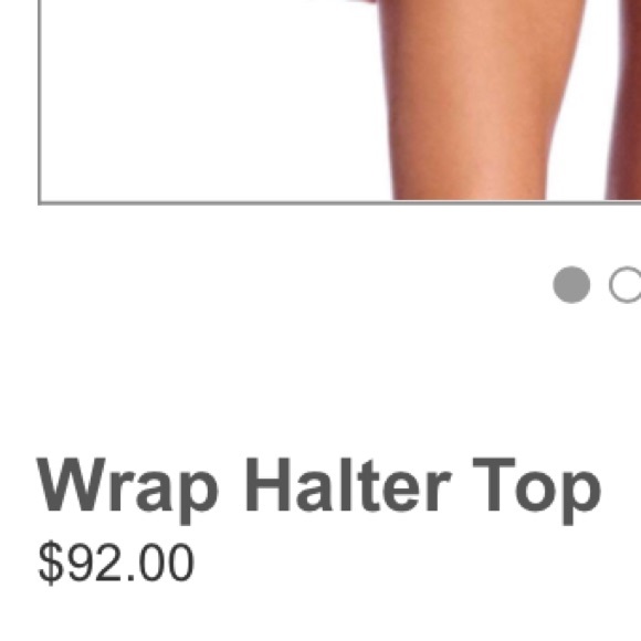 Vitamin A Wrap top-Solddd - Picture 2 of 2