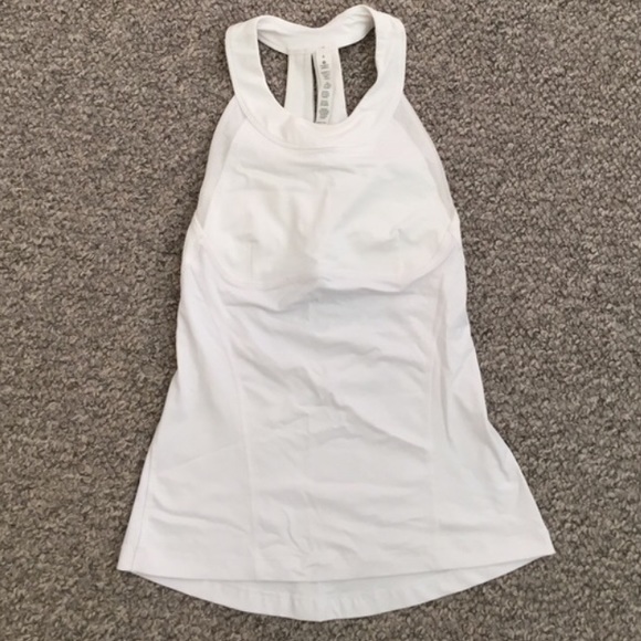 Lululemon white tan size 4